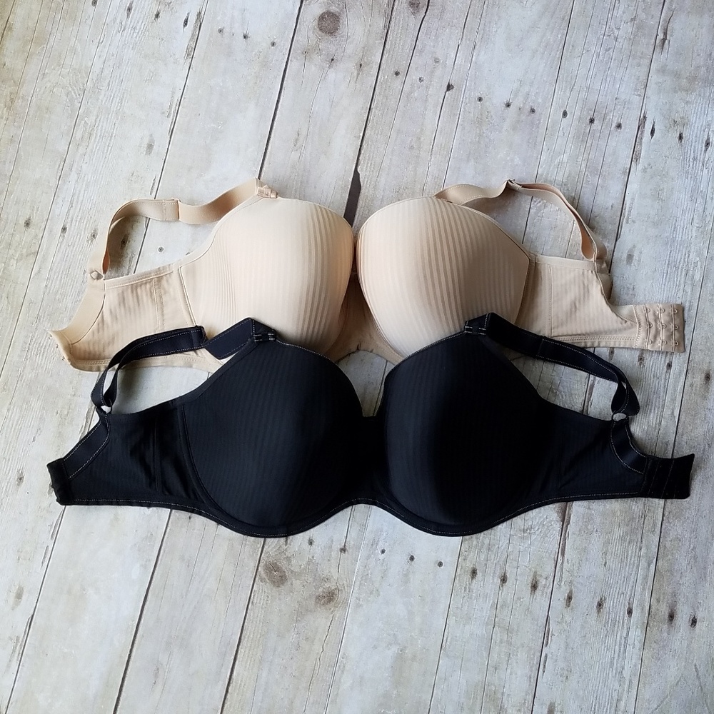 2 Freya Idol Balcony Tshirt Bras-US size 32K